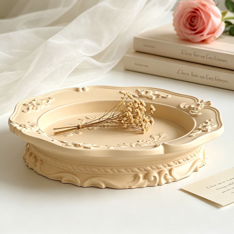 Soap Making Tray - Elegante Molde de Silicona de Encaje