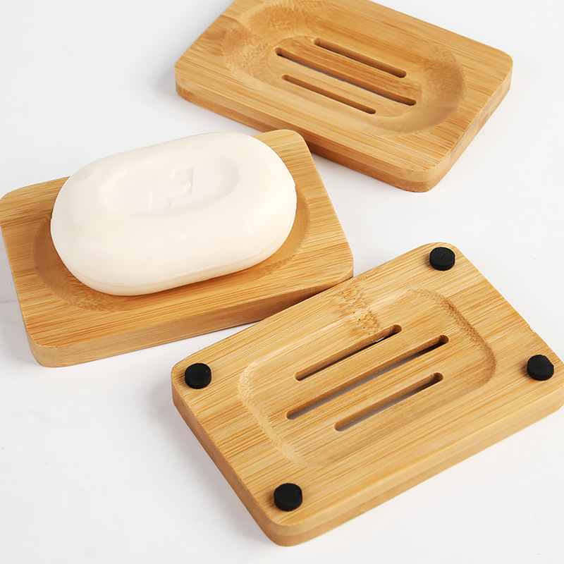 Soap Making Tray - Jabonera de madera de bambú, soporte