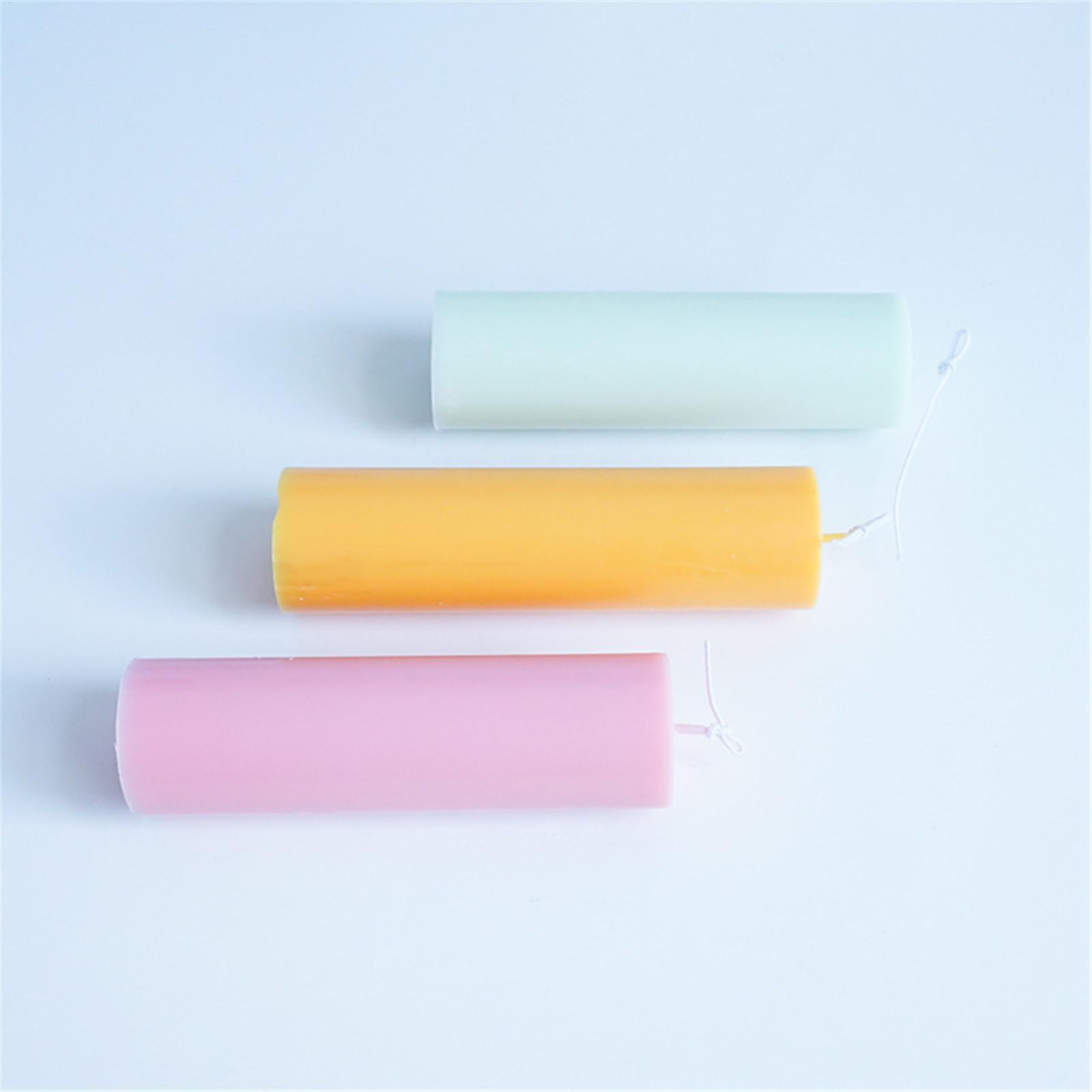 Soap Making Scents - Molde para velas cilíndricas de 4.4x17.6cm,