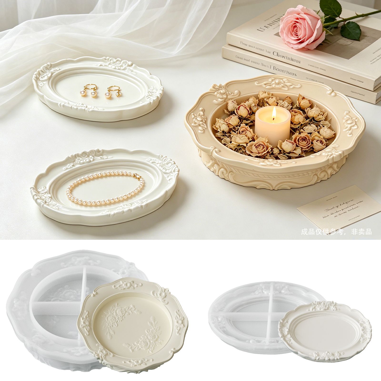 Elegante Molde de Silicona de  - Soap Making Tray reseña y precio