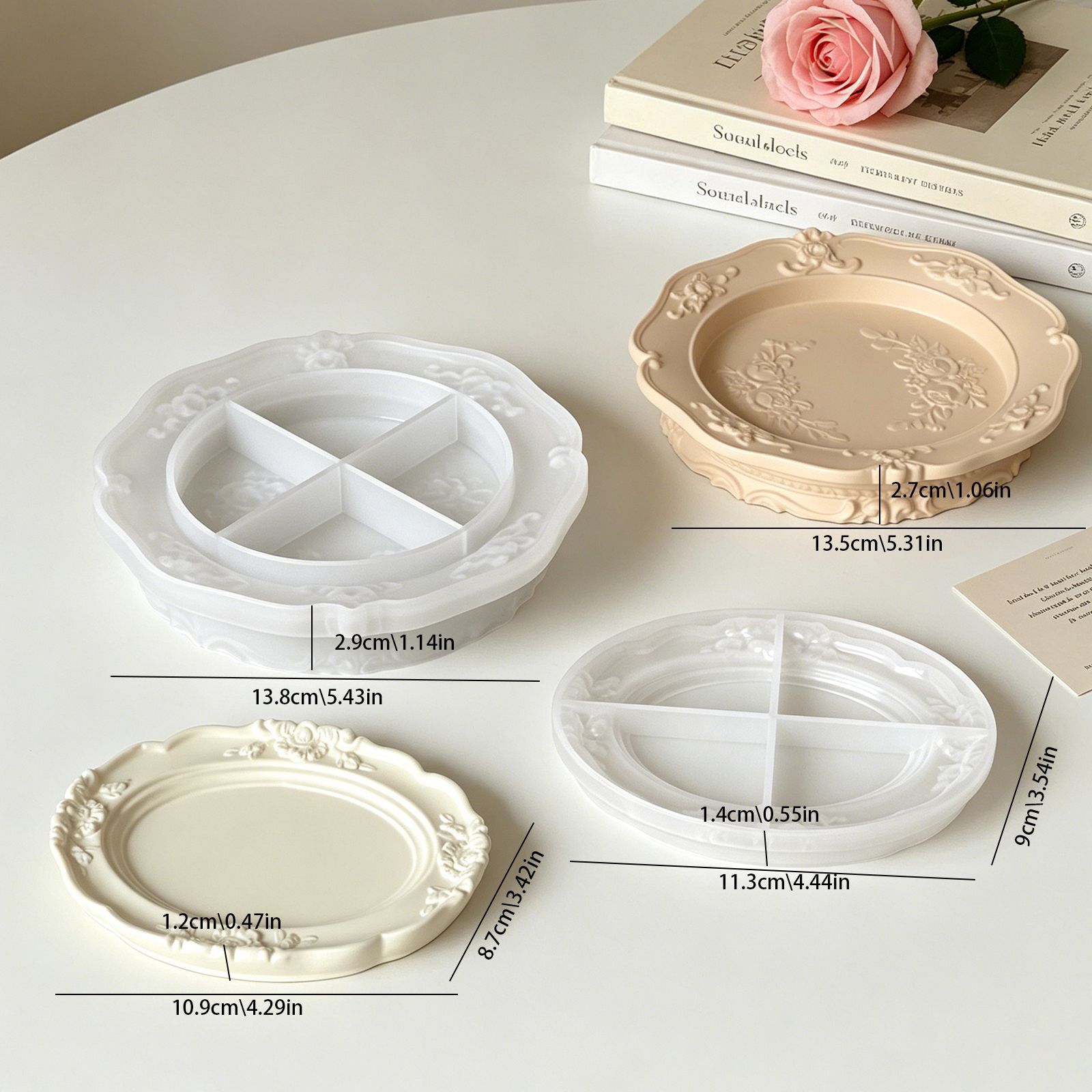 Elegante Molde de Silicona de  - Soap Making Tray reseña y precio