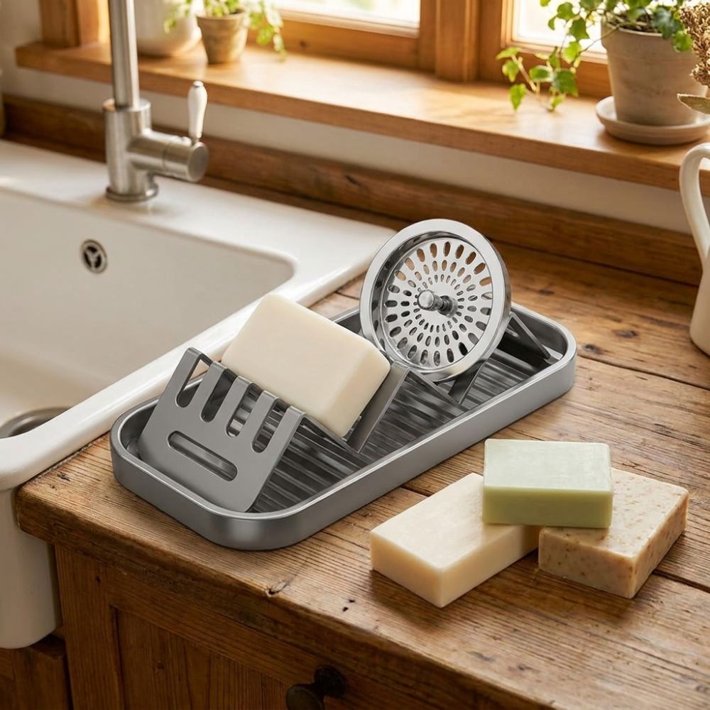 Jabonera Impermeable en Forma  - Soap Making Tray reseña y precio