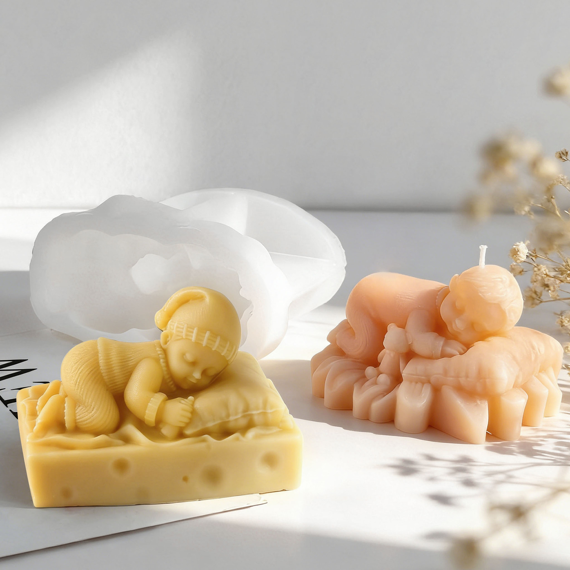 Molde de vela de silicona para - Soap Making Scents reseña y precio