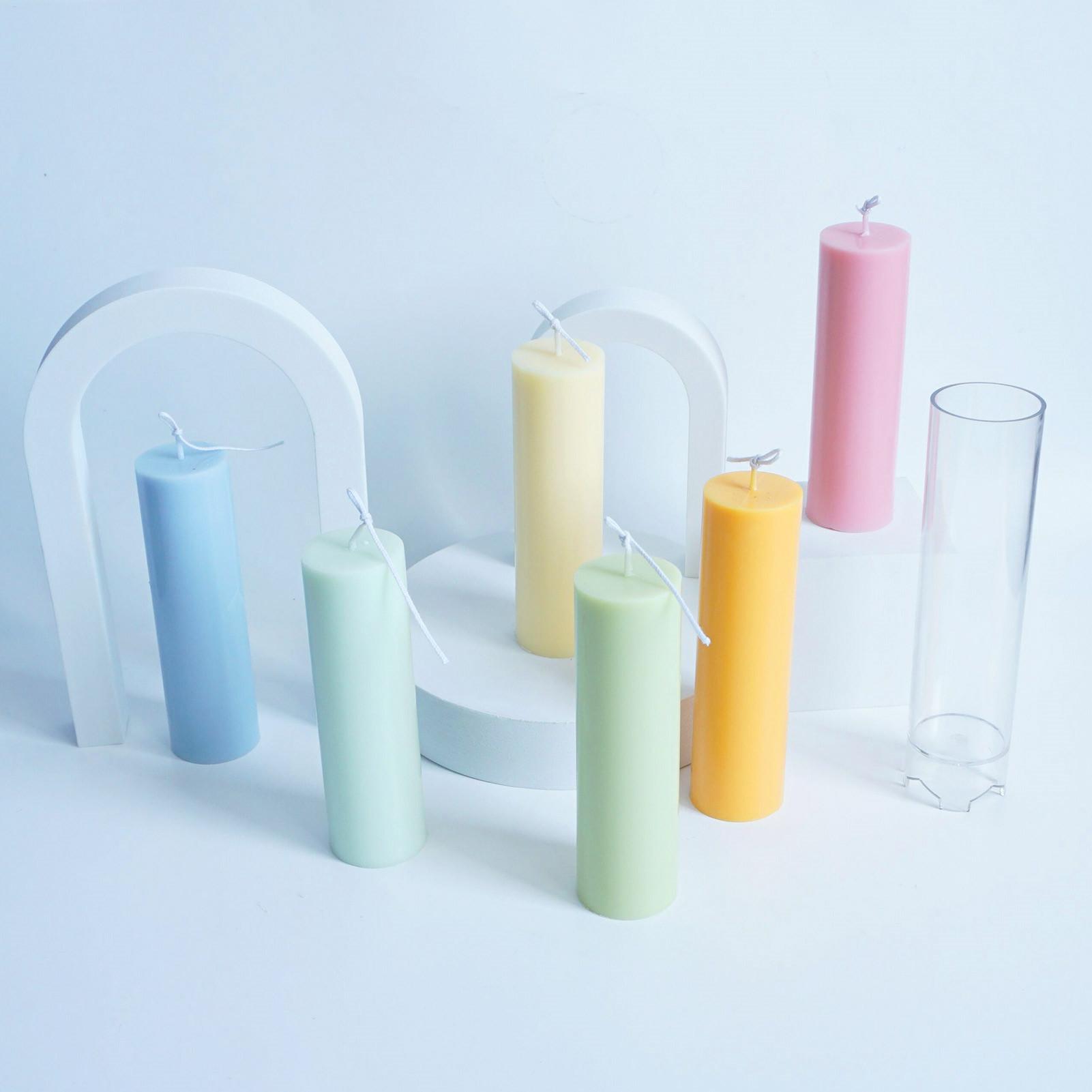 Molde para velas cilíndricas d - Soap Making Scents reseña y precio