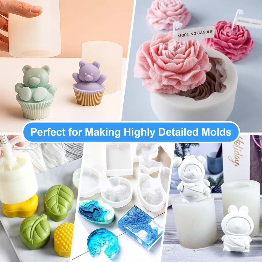 Kit para hacer moldes de silic - Soap Making Tools reseña y precio